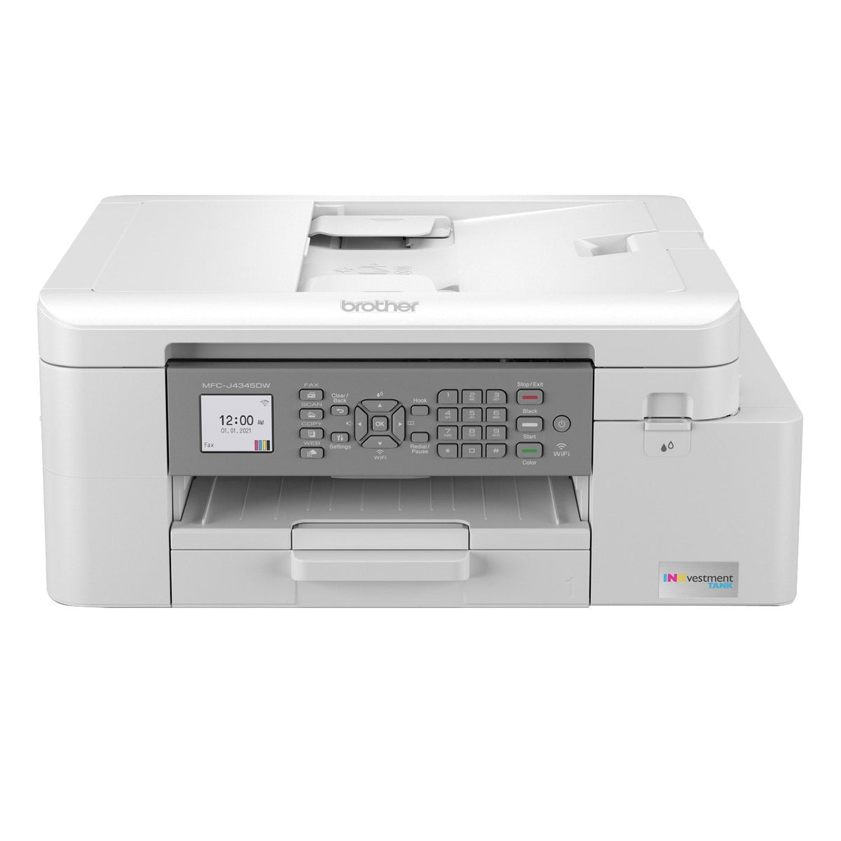 Brother MFCJ4345DWXL INKvestment Tank All-in-One Colour Inkjet Printer