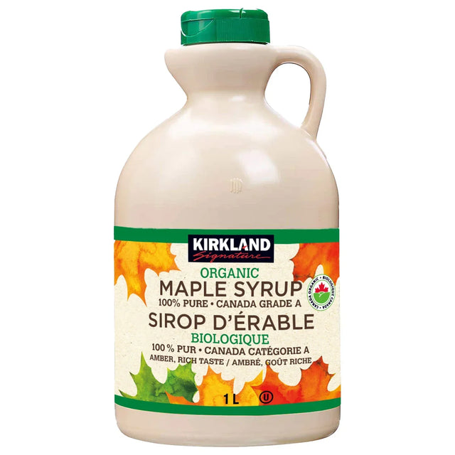 Kirkland Signature Organic Maple Syrup, 1 L B0