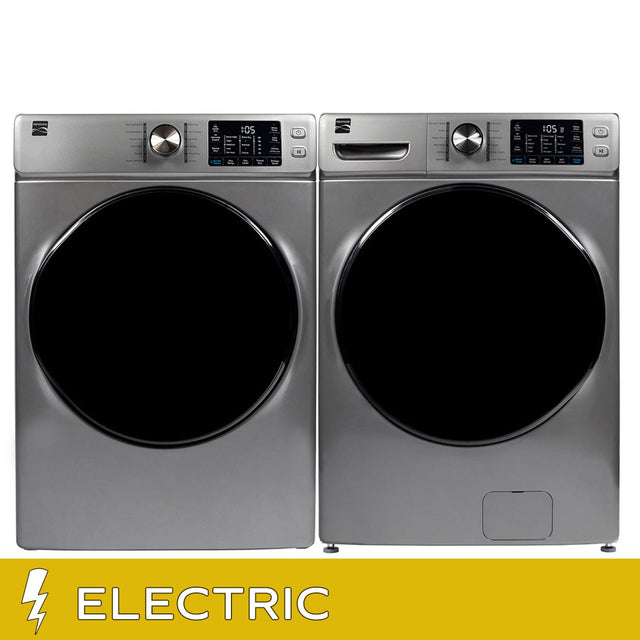 Kenmore Laundry Bundle 5.2 cu ft. Front Load Washer and 8.0 cu ft. Electric Dryer B7