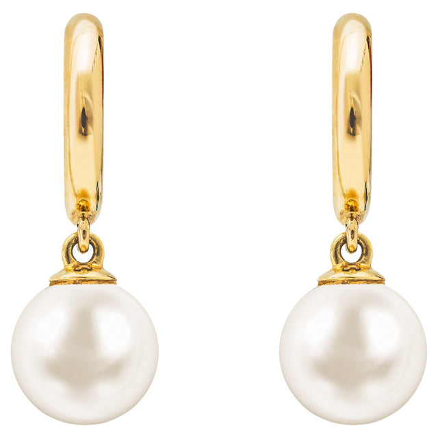 8 – 8.5 mm Cultured Freshwater Pearl Earrings M6