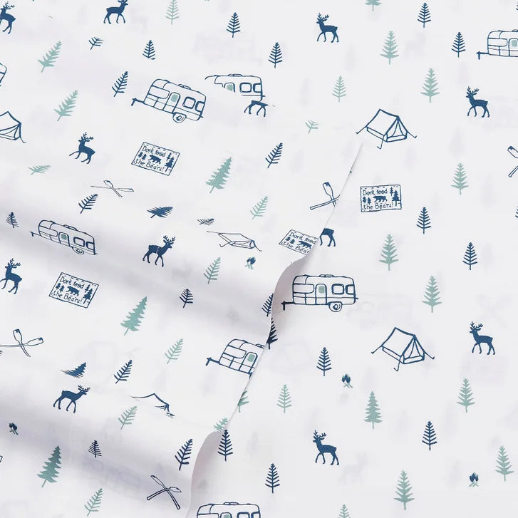 Eddie Bauer - Cotton Percale Sheet Set