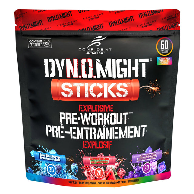 Dynomight Pre-Workout 60-count Variety Pack N4