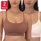 The Natural Women's Seamless Bra, 2-pack