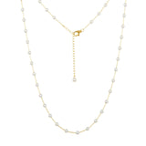 3 - 3.5 mm Cultured Akoya Pearl Necklace