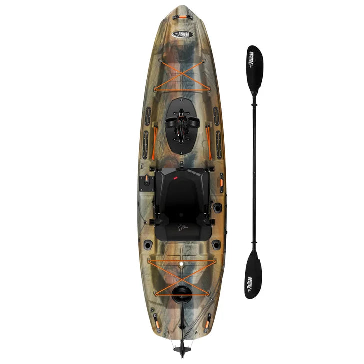 Pelican - Catch 110 HDII Kayak, with Paddle