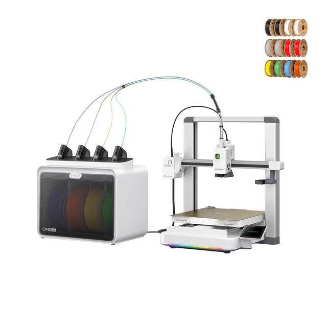Creality SPARKX i7 Color Combo 3D Printer with Filaments Hyper-PLA Bundle D5