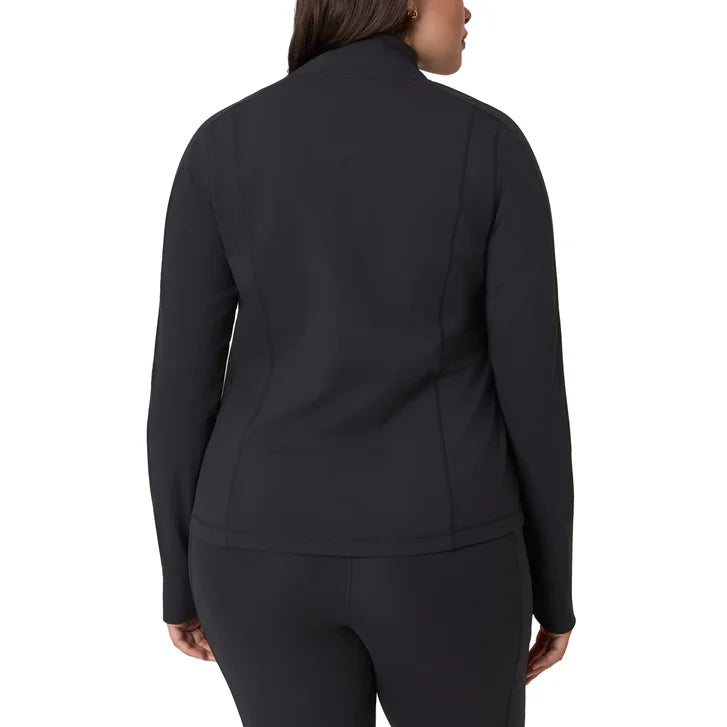Mondetta Women’s Peached Interlock Yoga Jacket