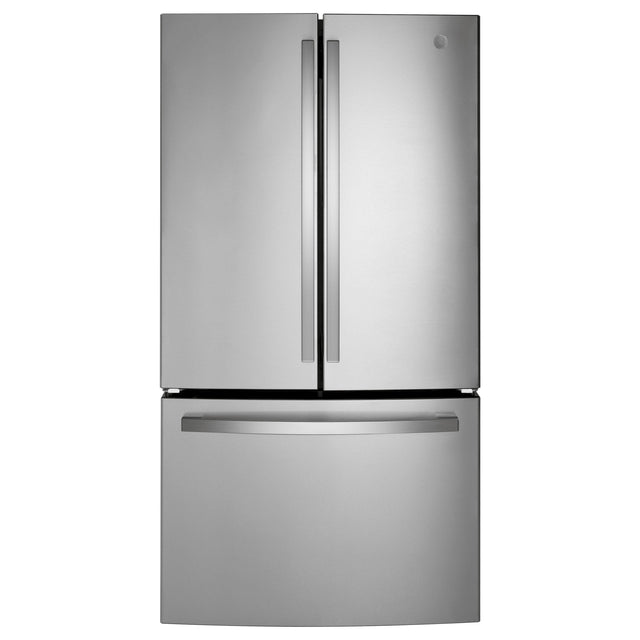 GE 36 in. 27 cu.ft. Bottom Freezer Refrigerator with FrostGuard Technology P8