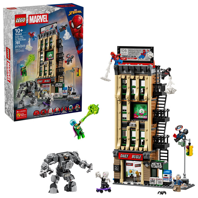 LEGO Marvel Spider-Man vs. Mysterio: The Daily Bugle 76342 M0