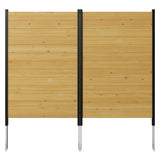 Enclo Outdoor Cedar Privacy Fence/Screen, 1-Panel 5 ft. H × 3.2 ft. W