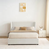 Caroline Upholstered Platform Double Bed