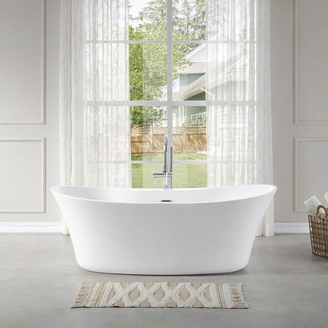 OVE Decors Braden Seamless Freestanding Bathtub D9