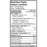 Mejicano 12" Whole Wheat Tortillas, 3 × 10-count