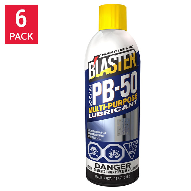 B'laster PB50 Multi-Purpose Lubricant, 6-pack L2