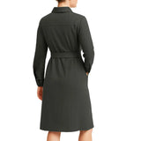 Kersh Women's Textured Jacquard Long Sleeve Dress