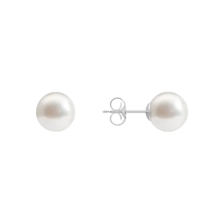 8.5 - 9 mm Cultured Akoya Pearl Earrings