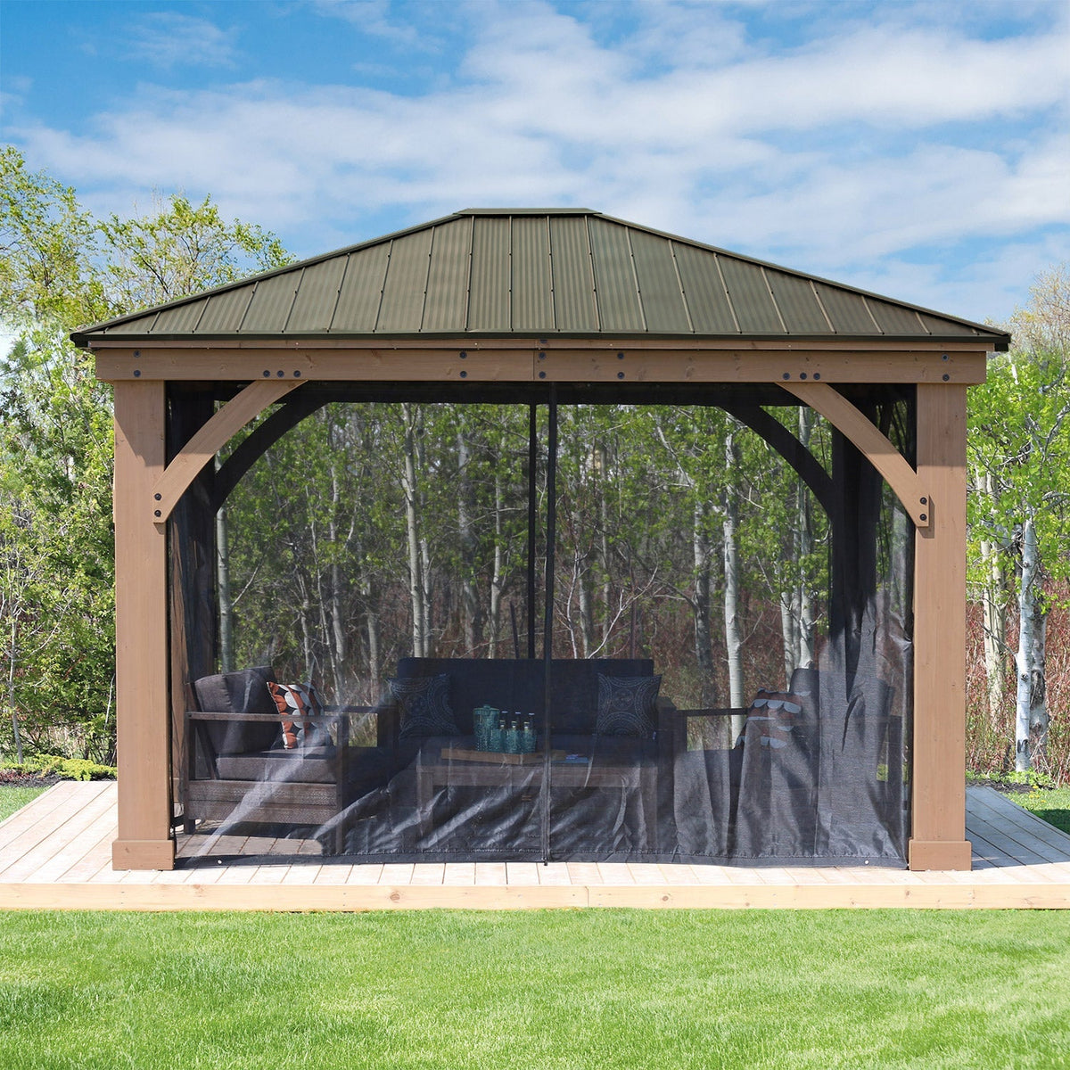 Yardistry Mosquito Mesh Kit for Gazebo