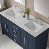 OVE Decors Eliot 60 in. Vanity with Quartz Countertop