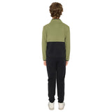 Miles The Label Boys' and Girls' Full Zip Sweater With Side Pockets