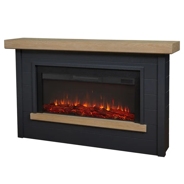 Real Flame Bernice 170 cm (67 in.) Landscape Electric Fireplace
