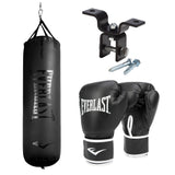 Everlast Heavy Bag, Gloves and Heavy Bag Hanger Kit