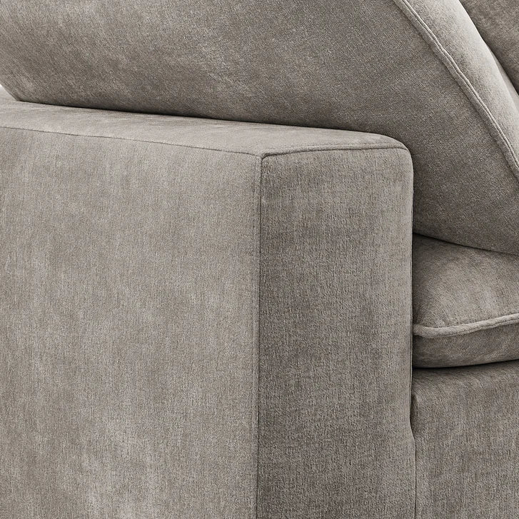 Aiden & Ivy Sereen 4-piece Modular Sofa with Ottoman