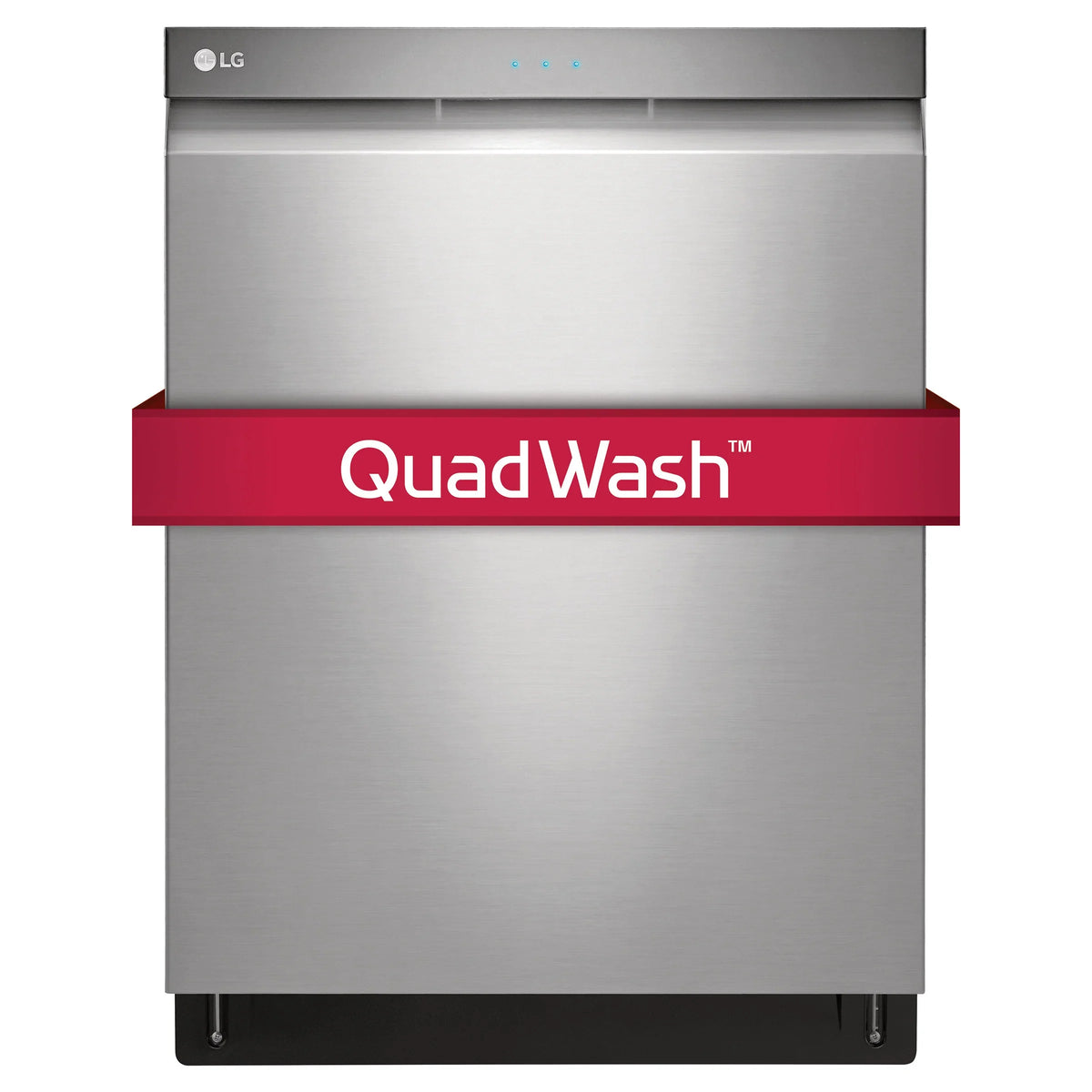 LG 24 in. Stainless-steel Built-in Top Control Dishwasher with Adjustable Third-level Rack