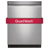 LG 24 in. Stainless-steel Built-in Top Control Dishwasher with Adjustable Third-level Rack