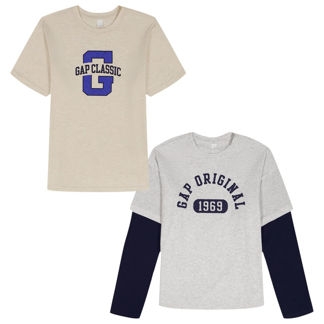GAP Boys Long Sleeve and Short Sleeve Set A7