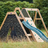 Plum Climbing Pyramid Wooden Climbing Frame with Swings