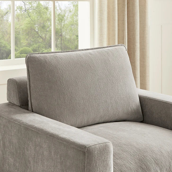 Aiden & Ivy – Sereen Fabric Swivel Accent Chair