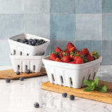 over&back Stoneware Basket Set, 3-pieces