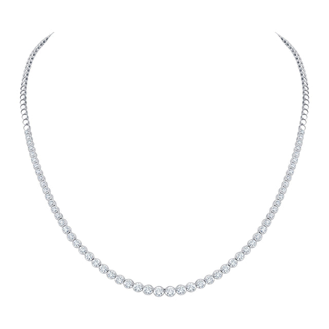 Round Brilliant Diamond Necklace (3.00 ctw) C7