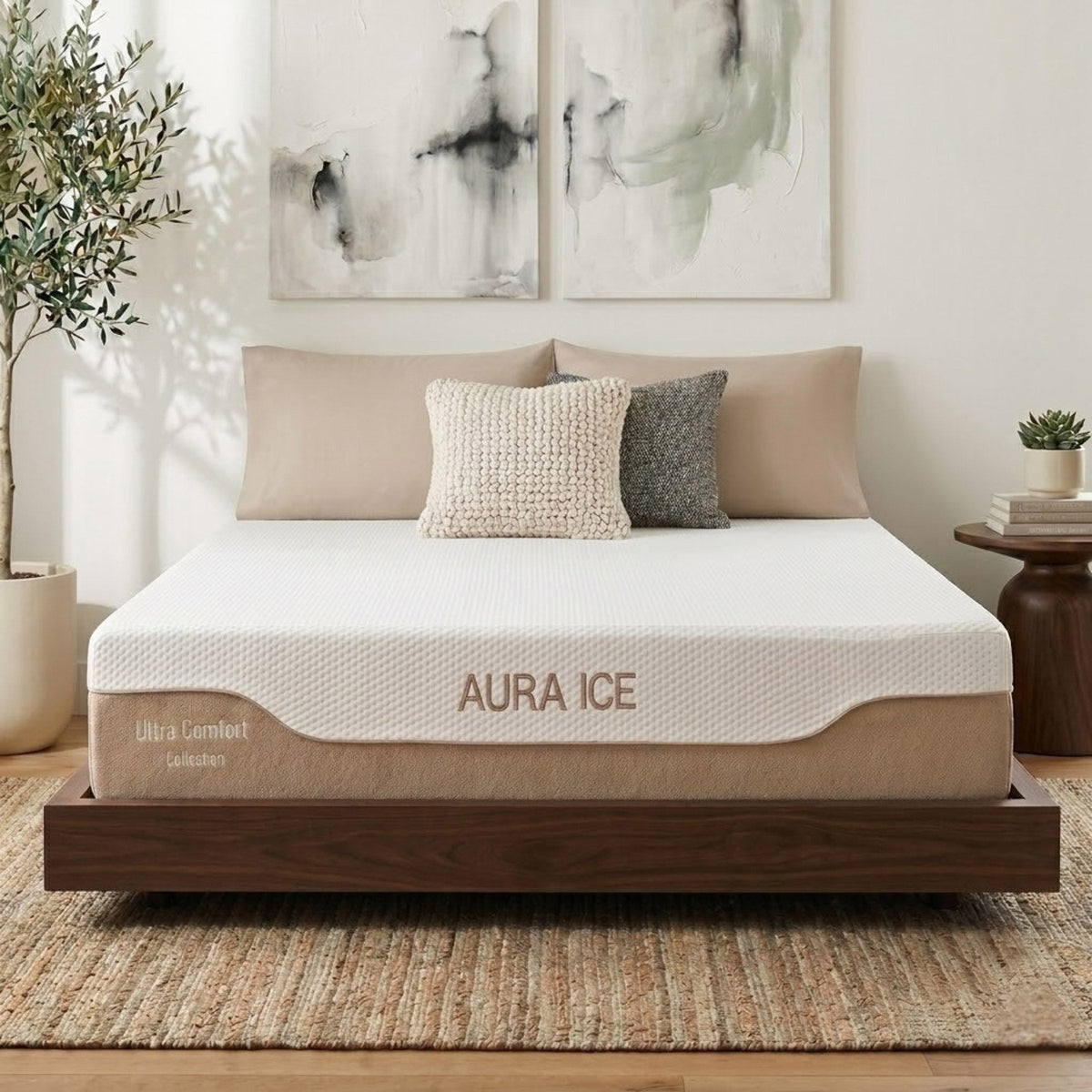 Aura Ice 30.5 cm (12 in.) Gel Memory Foam Mattress