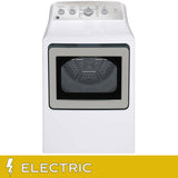 GE 7.2 cu ft. Top Load Electric Dryer with SaniFresh Cycle