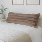 Roots Home Faux Fur & Flannel Cushion
