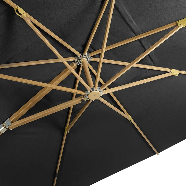 Sirio 3 m x 4 m (9.85 ft. x 13.1 ft.) Commercial Cantilever Umbrella