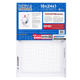Duststop MERV 8 Premium Pleated Furnace Filter, 12-pack