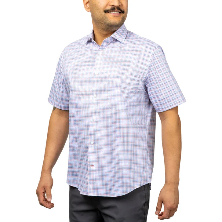 Tommy Hilfiger Men's Untucked Short Sleeve Shirt