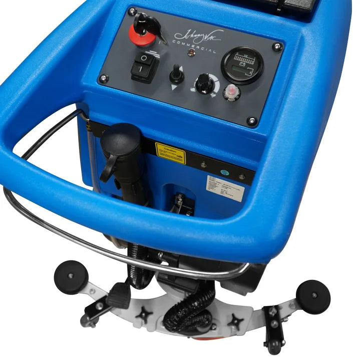 Johnny Vac Autoscrubber with Traction - 22" Cleaning Path - with Battery and Charger