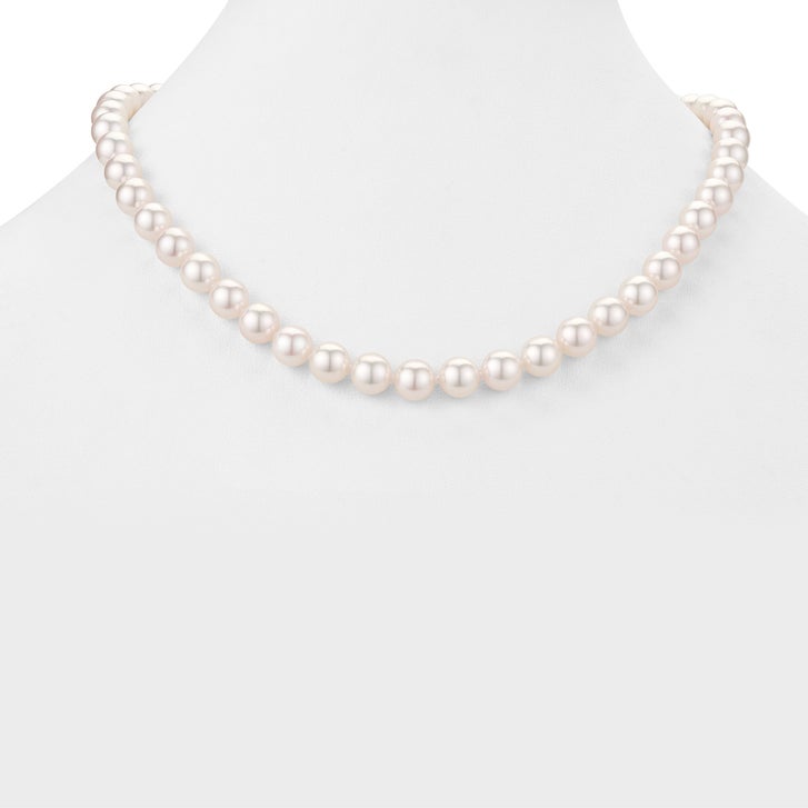 8 – 8.5 mm Cultured Akoya Pearl Necklace