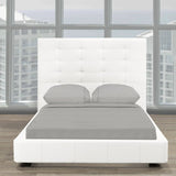 Urbania Modern Top Grain Leather Bed