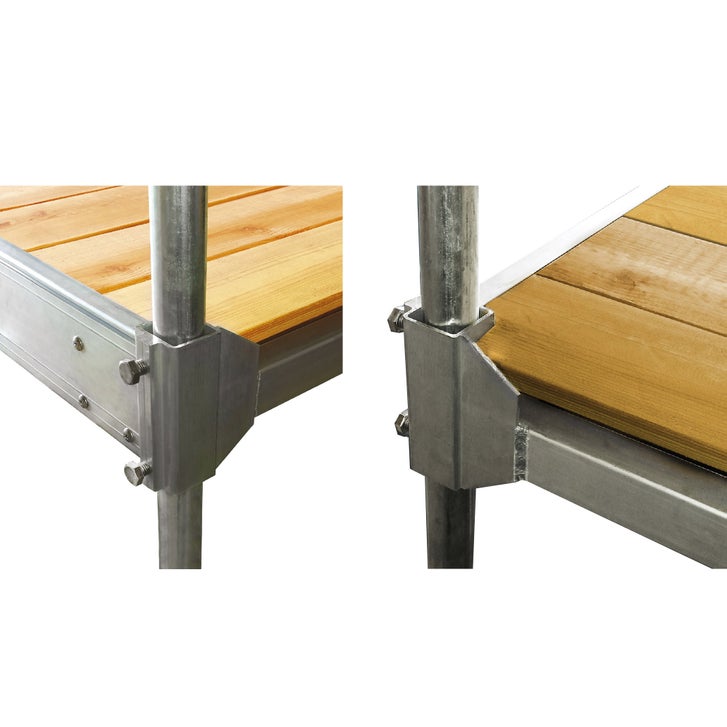 Multinautic QP-400 Ultra-light Aluminium Fixed Dock Kit