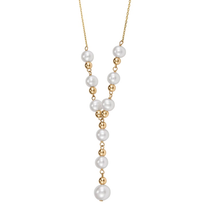 6 – 8 mm Cultured Freshwater Pearl Necklace