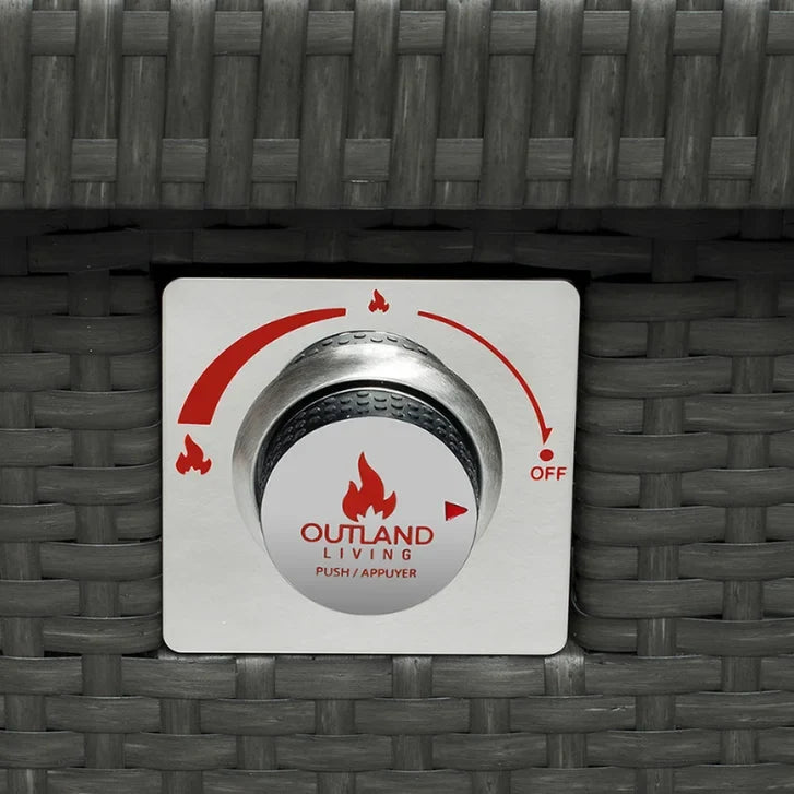 Outland Living 42,500 BTU Square Propane Fire Table