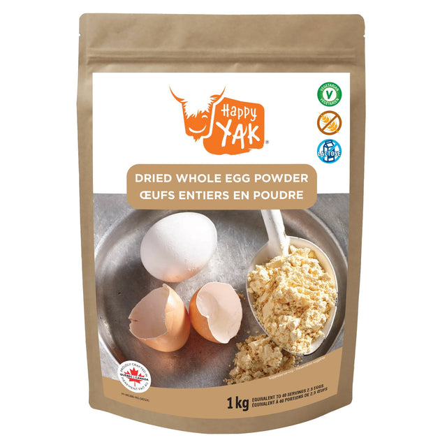 Happy Yak Dried Whole Egg Powder, 1 kg L7