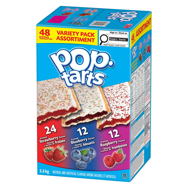 Pop-Tarts Pastries, Variety Pack, 2.3 kg X7