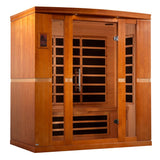 Dynamic Saunas Bergamo 4-person Low EMF FAR Infrared Sauna
