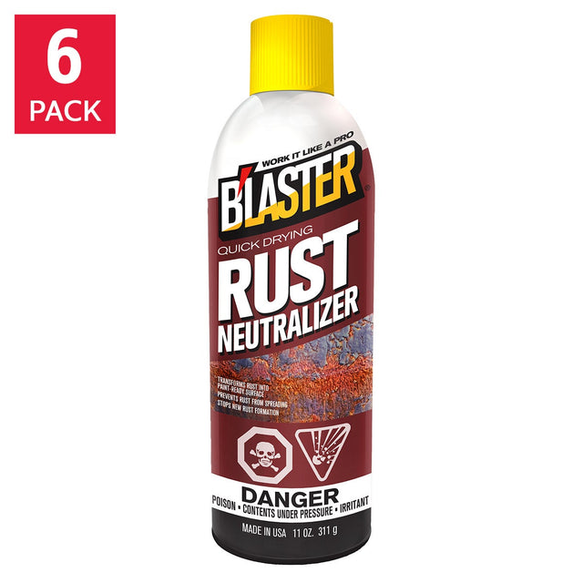 B'laster Rust Neutralizer, 6-pack M6