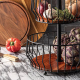 over&back 2 Tier Basket